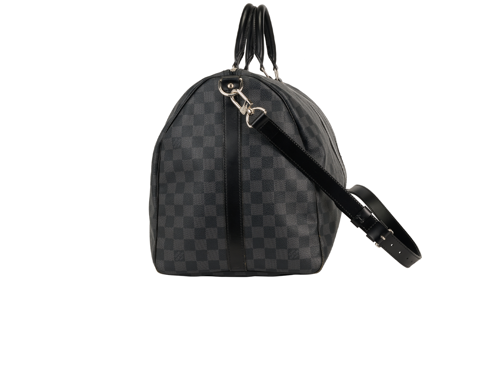 Keepall Bandouliere 55, &pound;995, Handbags, Grey, Canvas, Bottom view